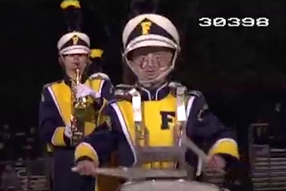 Sam Berns and his Philosophy for a Happy Life, playing drum with marching band